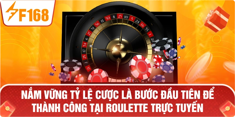 tỷ lệ cược là bước đầu tiên để thành công tại Roulette trực tuyến.